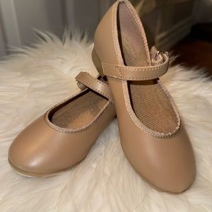 ABT Dance Tap Shoes - Size 7.5 - Tan Color
